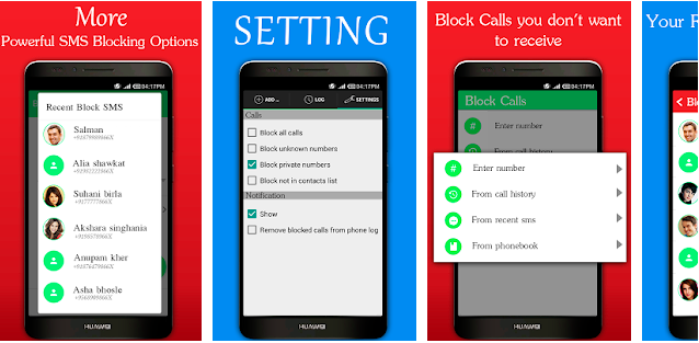 Block Calls & Block SMS