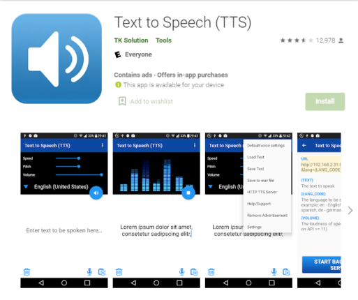 text to speech free