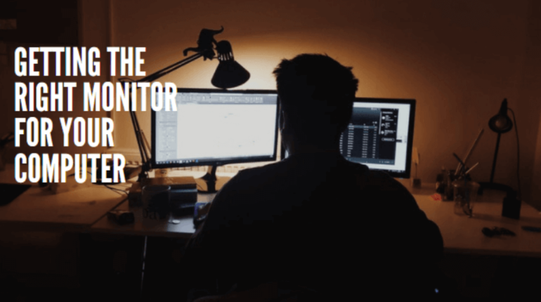 computer monitor selection