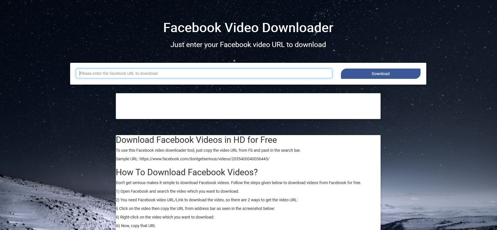 fb vidoe downloader