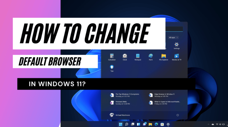How to Change default-browser window11
